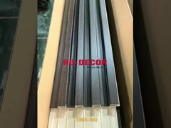 Wpc Panel de fluido externo panel de pared externo wpc personalizable