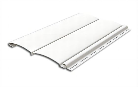 CE White Vertical Vinyl Siding Cladding With High Impact Resistance