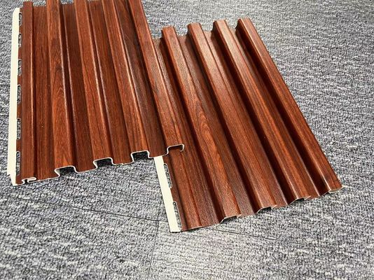 MSDS PVC Vinyl Siding Woodgrain Texture Exterior Vinyl Siding