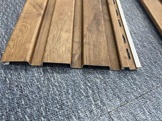 Rectangle Soffit Cover Board Weatherproof Wooden UPVC Flat Board